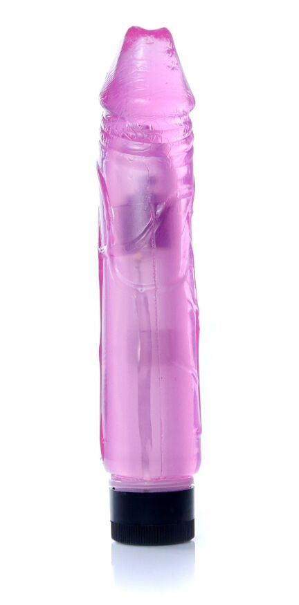 Вибратор Boss Series - Juicy Jelly Multispeed Pink, ( длина 22 см, диаметр 4 см ) BS6700073