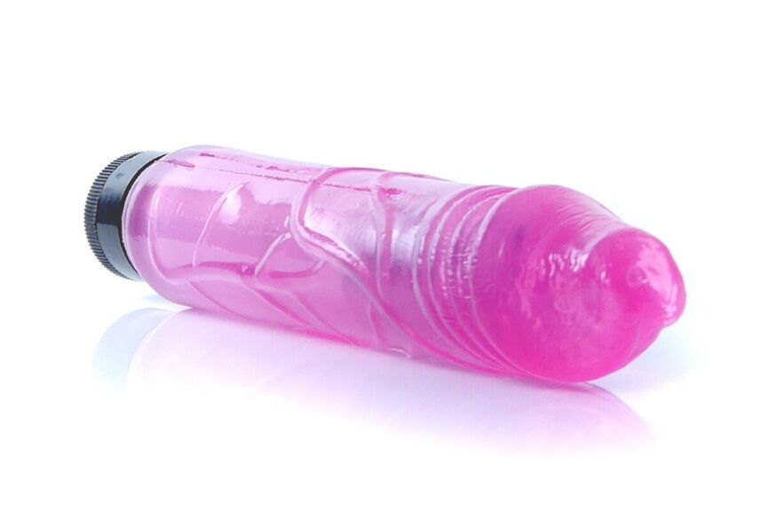 Вибратор Boss Series - Juicy Jelly Multispeed Pink, ( длина 22 см, диаметр 4 см ) BS6700073