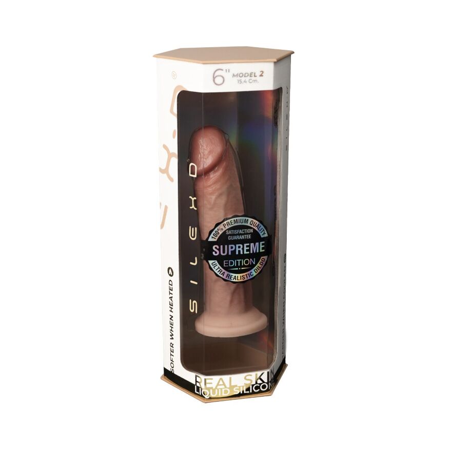 Фаллоимитатор SilexD Robby Premium Real Skin Flesh (MODEL 2 size 6in)