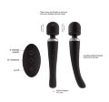 Мощный вибромассажер Dorcel MEGAWAND Black (мятая упаковка)