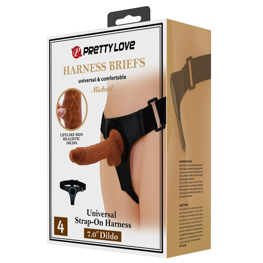 Страпон женский Pretty Love - HARNESS BRIEFS Micheal