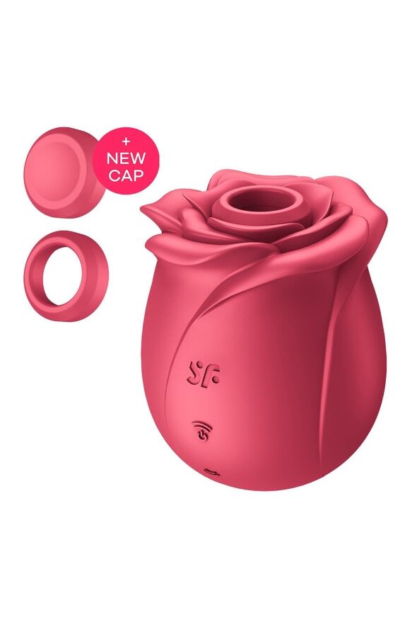 Вакуумний стимулятор троянда Satisfyer Pro 2 червоний, 7 см