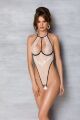Боді з доступом Passion CHIKA BODY L/XL, cream