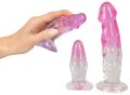 Набір для анальної стимуляції із трьох предметів - Crystal Clear Anal Training Set