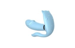 Оригінальний вібростимулятор 3в1 - Cat Tirple Wearable Vibrator