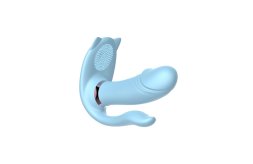 Оригінальний вібростимулятор 3в1 - Cat Tirple Wearable Vibrator