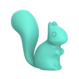Мини-вибратор клиторальный Every Night Toys Debbie в форме белочки, 10 режимов вибрации