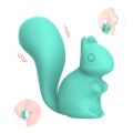 Мини-вибратор клиторальный Every Night Toys Debbie в форме белочки, 10 режимов вибрации