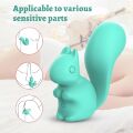 Мини-вибратор клиторальный Every Night Toys Debbie в форме белочки, 10 режимов вибрации