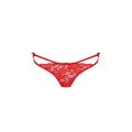 Трусики с завязочками по бокам WARDA THONG red S/M - Passion Exclusive