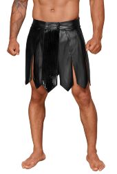 Чоловіча спідниця гладіатора Noir Handmade H053 Eco leather men's gladiator skirt, L, екошкіра