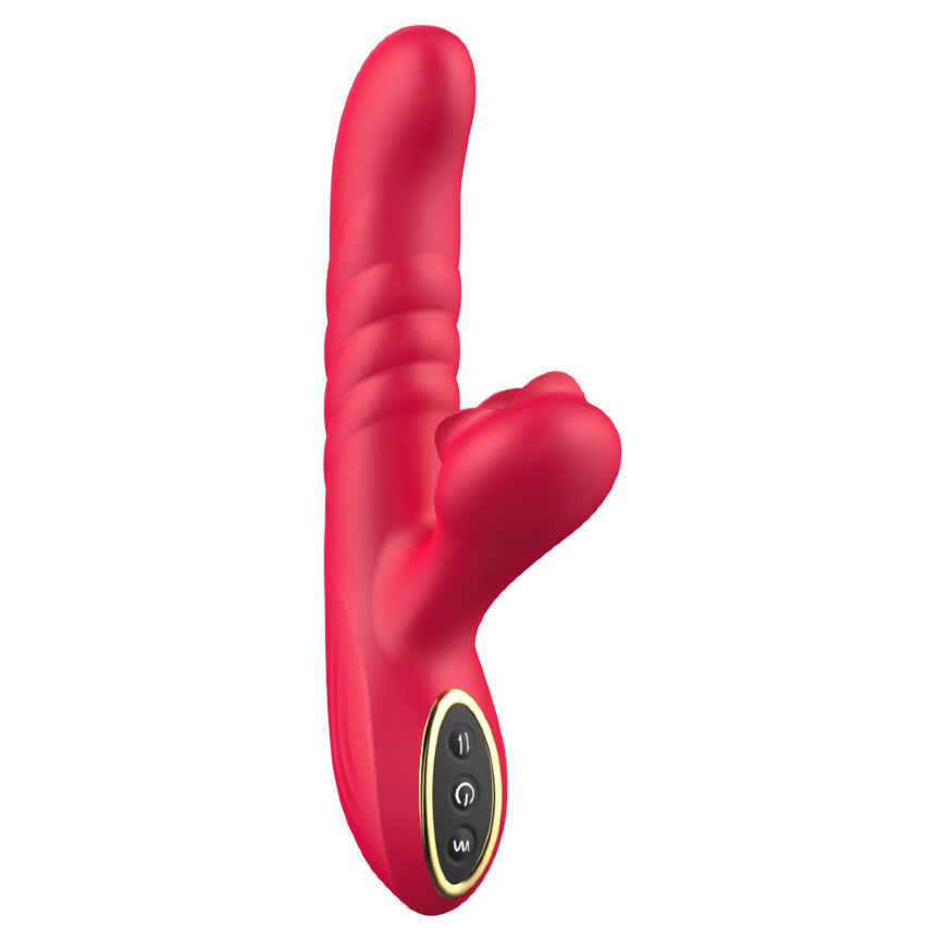Вібратор кролик - Erospace Sweet Play G-Spot Vibrator With Thrusting A2