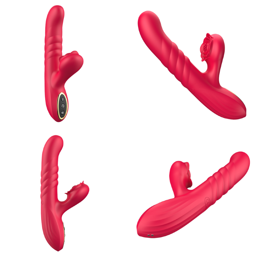 Вібратор кролик - Erospace Sweet Play G-Spot Vibrator With Thrusting A2