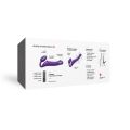 Безремневой страпон с вибрацией Strap-On-Me Vibrating Violet XL