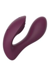 Вибратор двойной стимуляцией с пультом управления Dream Toys Essentials Ultra Dual Vibe, фиолетовый