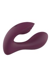 Вибратор двойной стимуляцией с пультом управления Dream Toys Essentials Ultra Dual Vibe, фиолетовый
