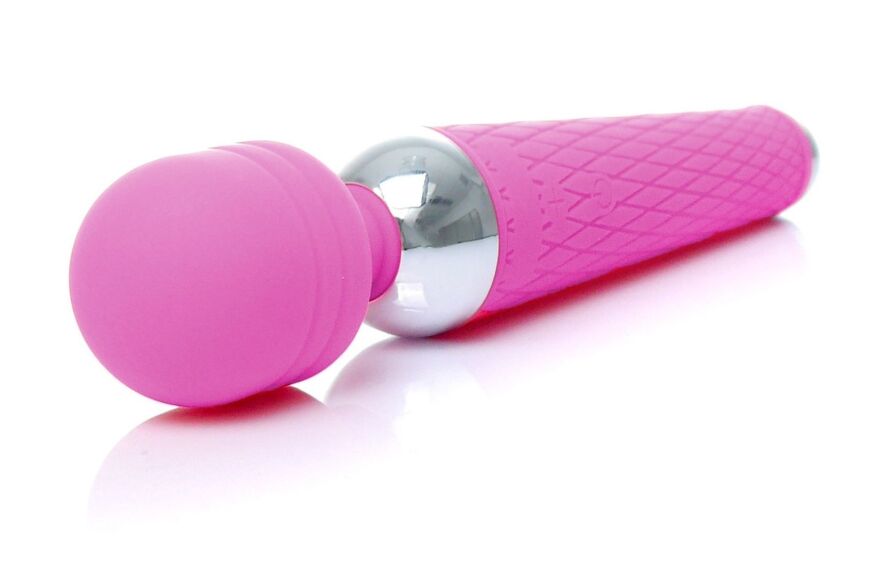 Вибромассажер Boss Series - Massager Power Wand USB Purple 16 Function, BS2200035