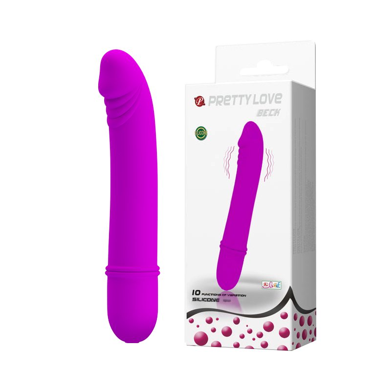 Силіконовий вібратор - Pretty Love Beck Vibrator Purple