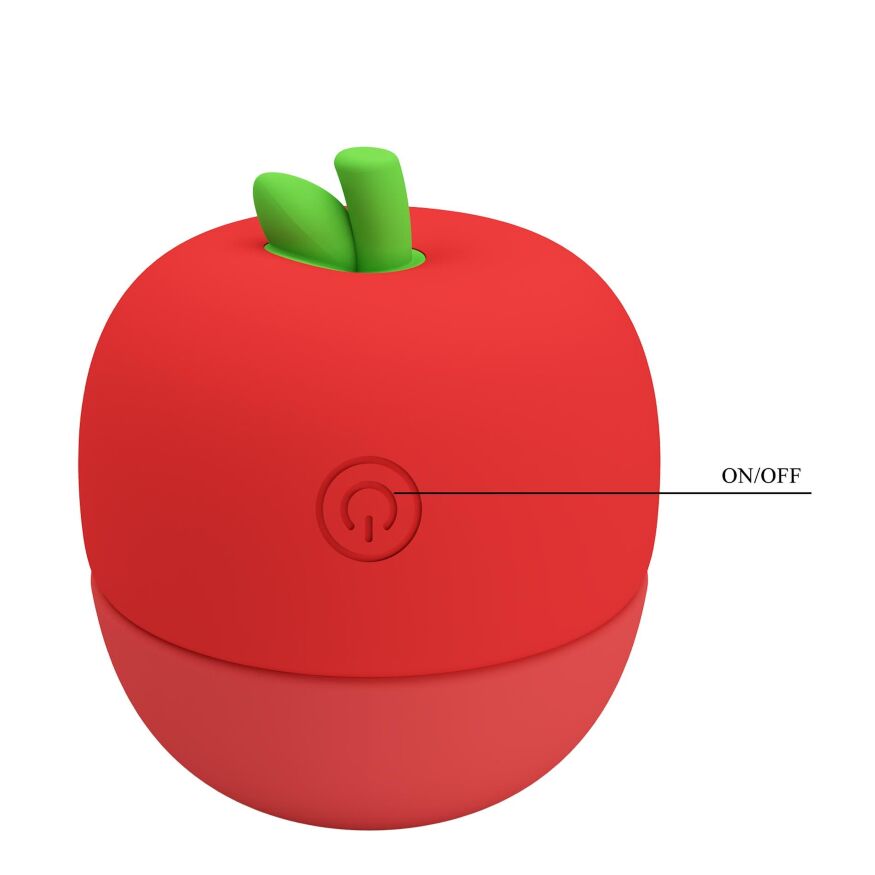 Роскошный водонепроницаемый симулятор орального секса для женщин APPLE SECRET, 12 licking settings