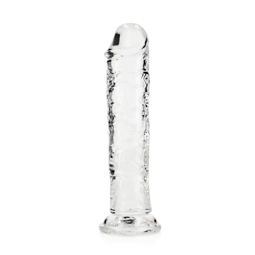 Прозрачный фалос - Realrock Dildo 7" Transparent