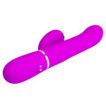 Вібромасажер 4в1 Pretty Love - Mariana Twinkled Purple 7 режимів вібрації, 4 обертання