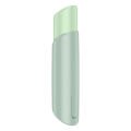 Вакуумний стимулятор Satisfyer Naughty Kiss для клітора, зелений, 12 × 2,7 см
