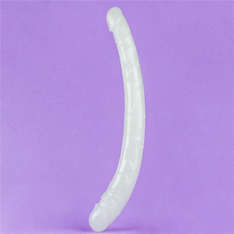 Фалоімітатор подвійний світиться у темряві - Lumino Play Double Dildo 14.5"