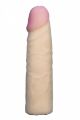 Насадка для страпона телесная EGZO Ciberskin NSTR06 ( 18 см х 4,2 см )