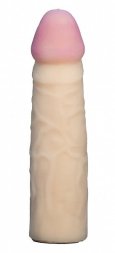 Насадка для страпона телесная EGZO Ciberskin NSTR06 ( 18 см х 4,2 см )