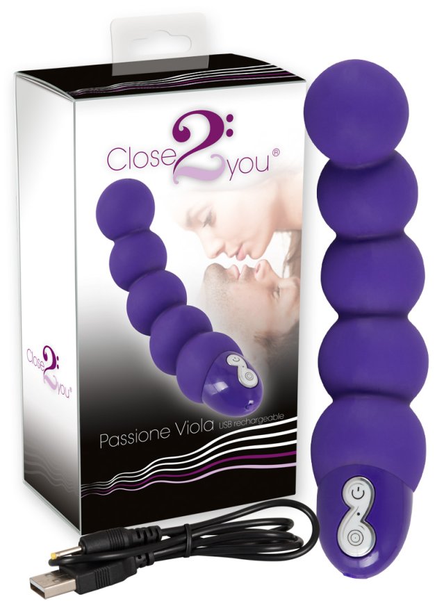 Потужний вібратор фіолетового кольору Pallina purple Vibrator
