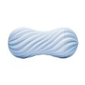 Мастурбатор Tenga FLEX Bubbly Blue с изменяемой интенсивностью, можно скручивать, вакуум