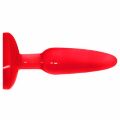 Анальная пробка на присоске "Butt plug" BI-017001 Red