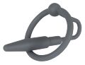 Стимулятор уретри для любителів БДСМ-розваг Penis Plug With Glans Ring