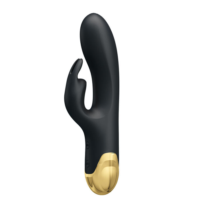 Стильний вібратор кролик Pretty Love Royal Pleasure Double Pleasure Black