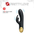 Стильний вібратор кролик Pretty Love Royal Pleasure Double Pleasure Black