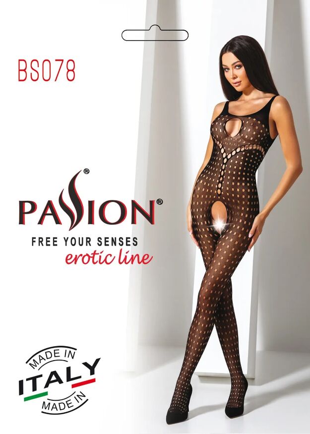 Бодістокінг з відкритим доступом Passion BS078 black