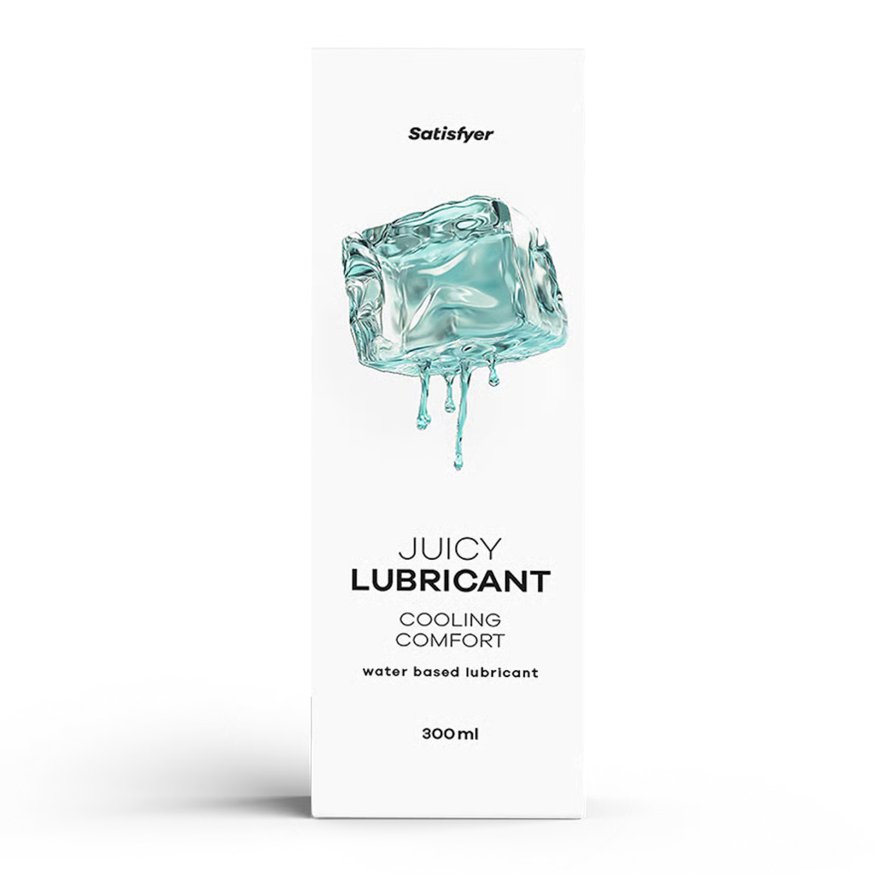 Лубрикант с охлаждающим эффектом - Satisfyer Juicy Lubricant Cooling Comfort, 300 мл