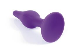 Анальна пробка - Silicone Purple Plug L