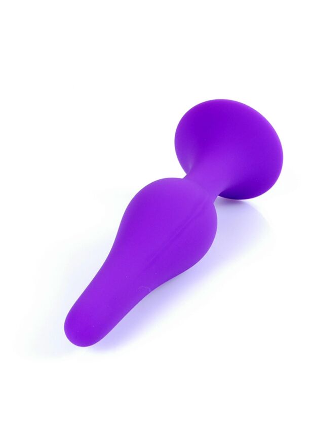 Анальна пробка - Silicone Purple Plug L