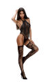 Бодистокинг - Bodystocking 6090, Black, S/L