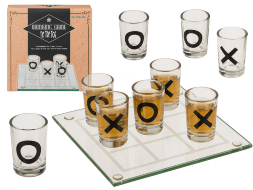 Набір склянок Drinking Game Tic Tac Toe, 9 шт.
