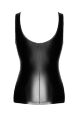 Топ Noir Handmade F346 Powerwetlook top - XXL