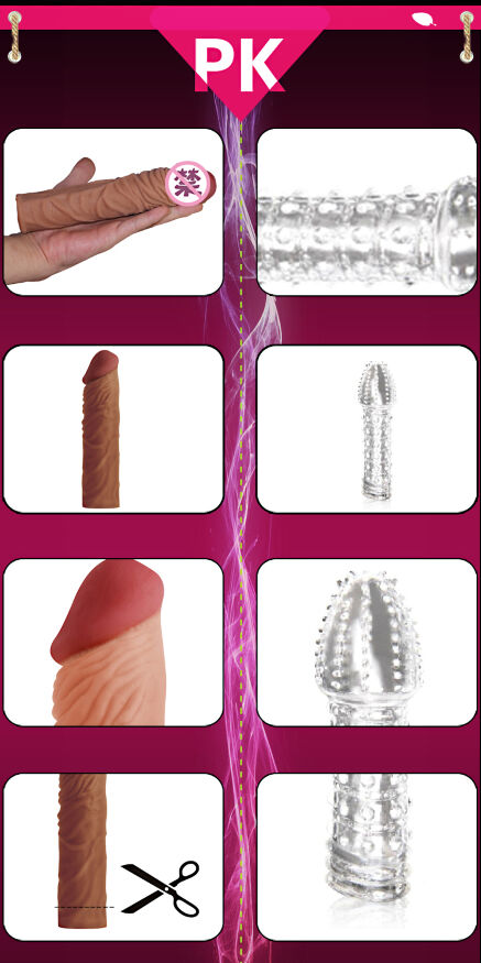 Насадка на член - Pleasure X-Tender Penis Sleeve Add 2" Flesh