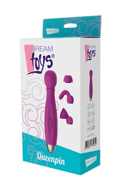 Вибромассажер DREAM TOYS QUEENPIN PURPLE