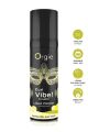 Рідкий вібратор Orgie DUAL VIBE! коктейль Джин-тонік лимон, 15 мл
