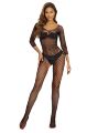 Бодистокинг - Bodystocking 2048, black - One Size