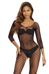 Бодистокинг - Bodystocking 2048, black - One Size