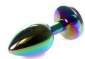 Анальная пробка Boss Series - Jewellery Multicolour PLUG Clear S