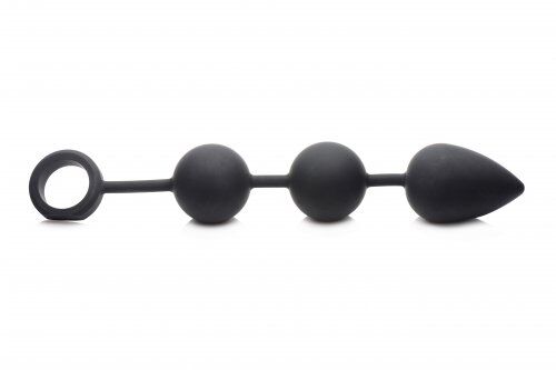 Огромные тяжелые анальные шарики Tom of Finland Weighted Anal Ball Beads