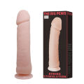 Фалоімітатор значного розміру на присосці The Big Penis String Stimulation, 26 см